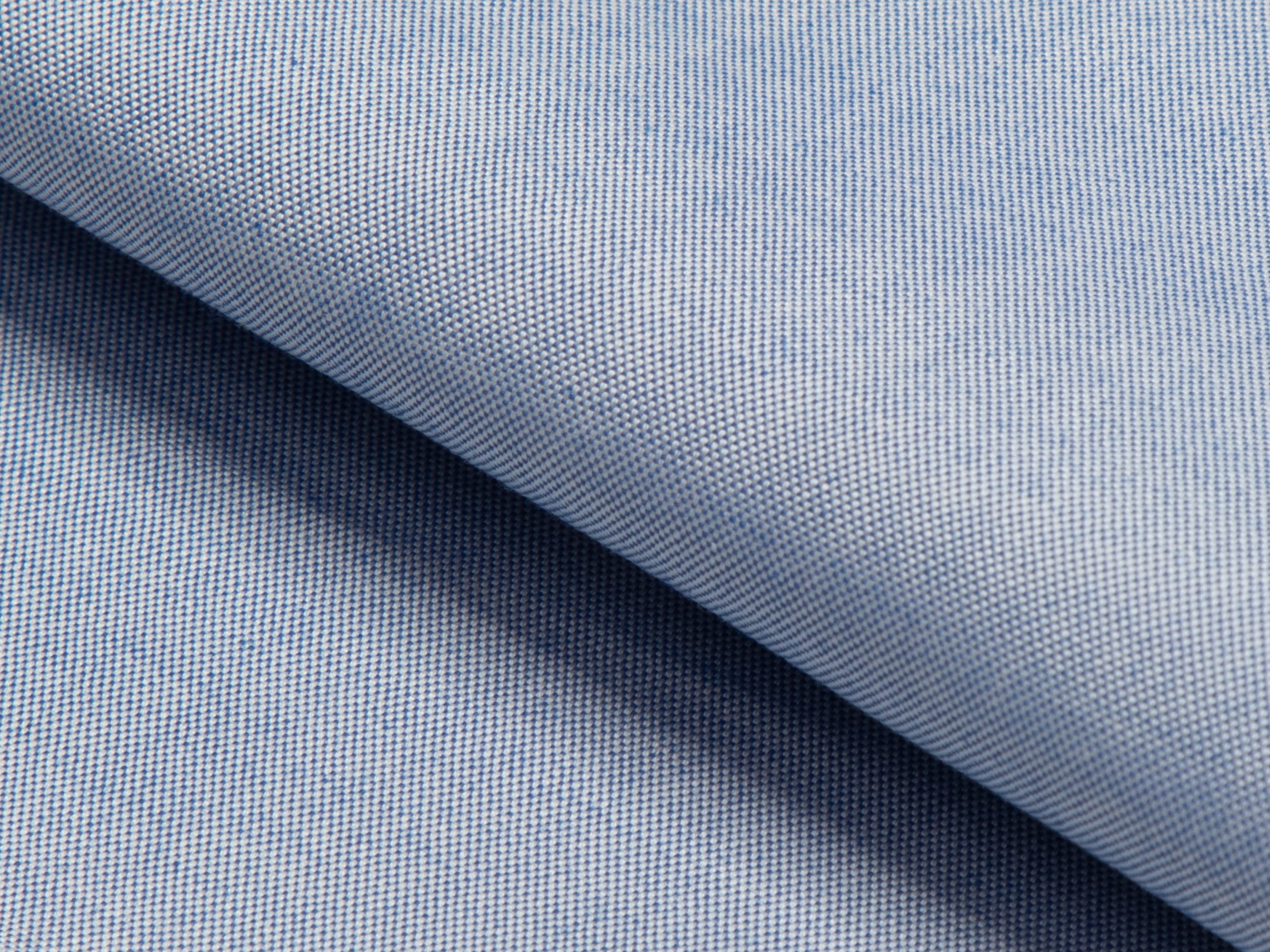 Buy tailor made shirts online -  - Pinpoint Denim Blue